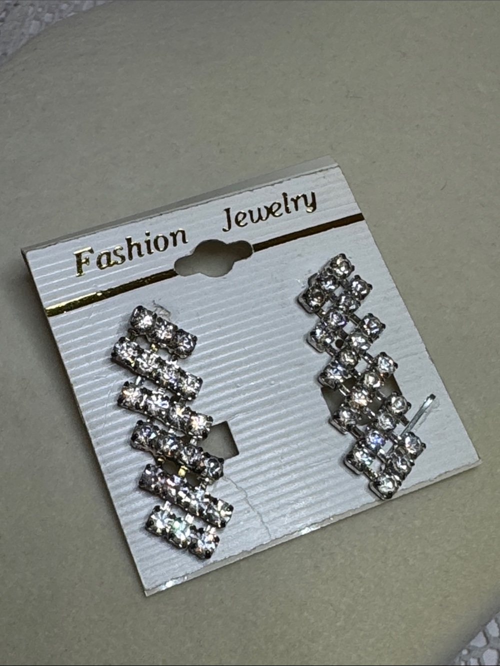 Fashion Rhinestone Jewelry Clear Crystal Teardrop Cluster Earrings Set Pair NEW - Picture 9 of 11